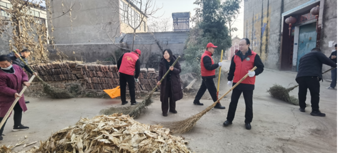 商丘市睢阳区退役军人事务局组织开展人居环境大整治行动